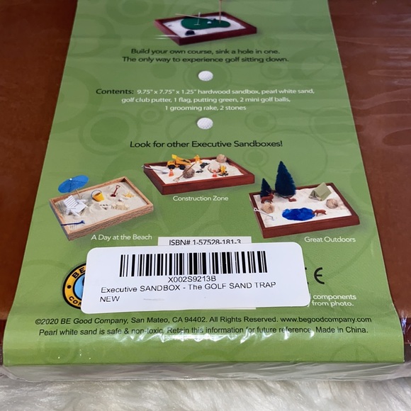 Be Good Company Executive Sandbox - The Golf Sand Trap - Picture 15 of 17